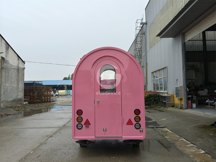 Pink FR220D Small Food Trailer for Sale in USA