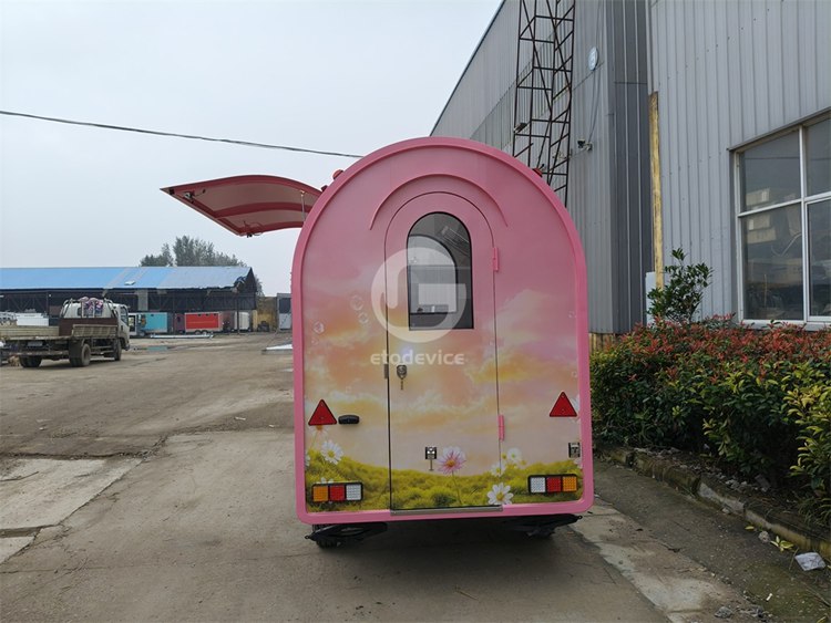 FR220D Small Food Trailer for Sale in Norway