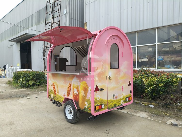 FR220D Small Food Trailer for Sale in Norway