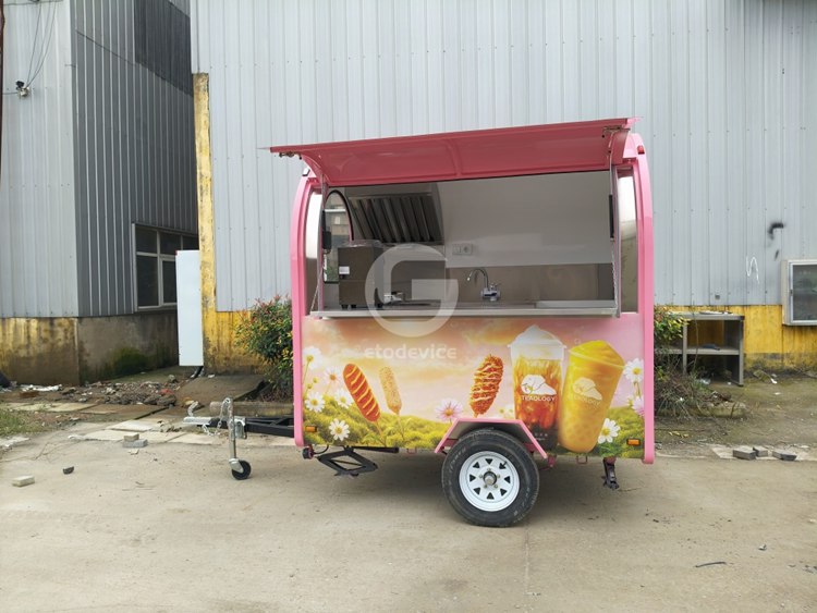 FR220D Small Food Trailer for Sale in Norway