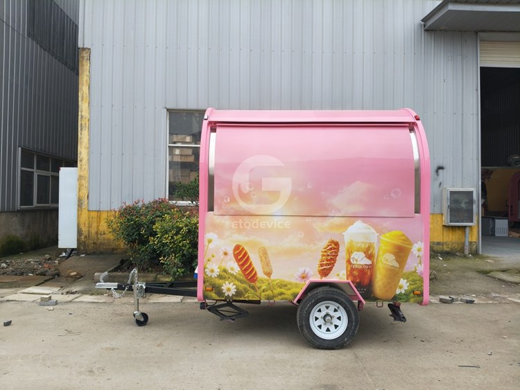 FR220D Small Food Trailer for Sale in Norway
