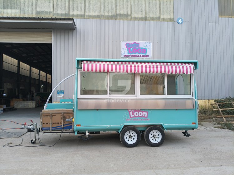 FR350WH Wide Food Trailer for Sale in USA