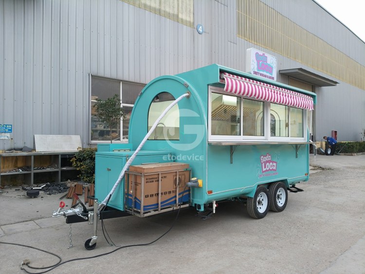 FR350WH Wide Food Trailer for Sale in USA