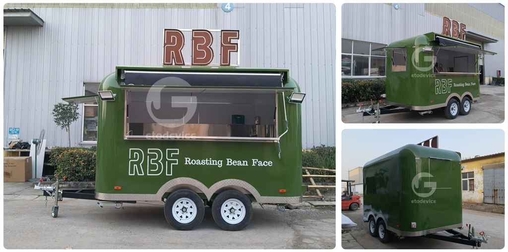 Modern Food Trailer