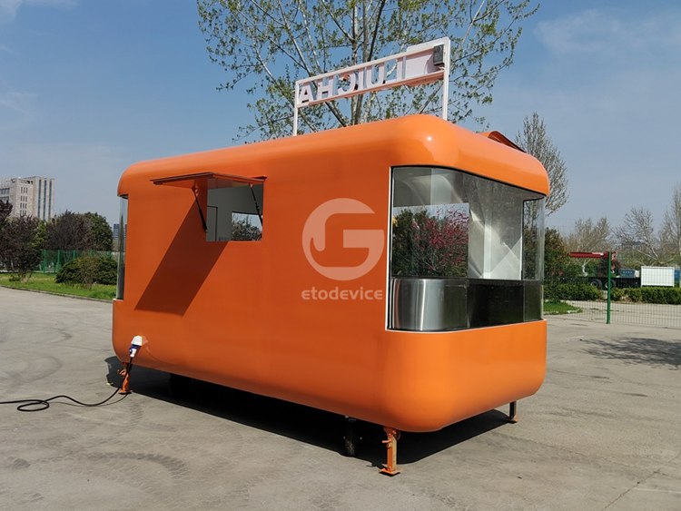 OE410 Mobile Food Trailer for Sale Indonesia