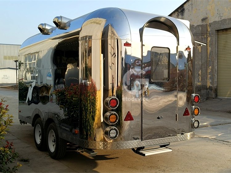SS450 Stainless Steel Food Trailer for Sale in Philippines