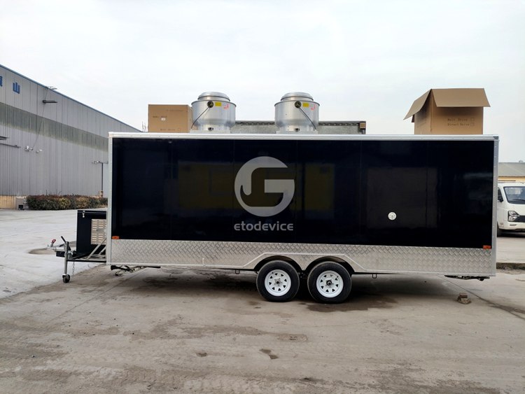 Black FS580 Pizza Trailer for Sale