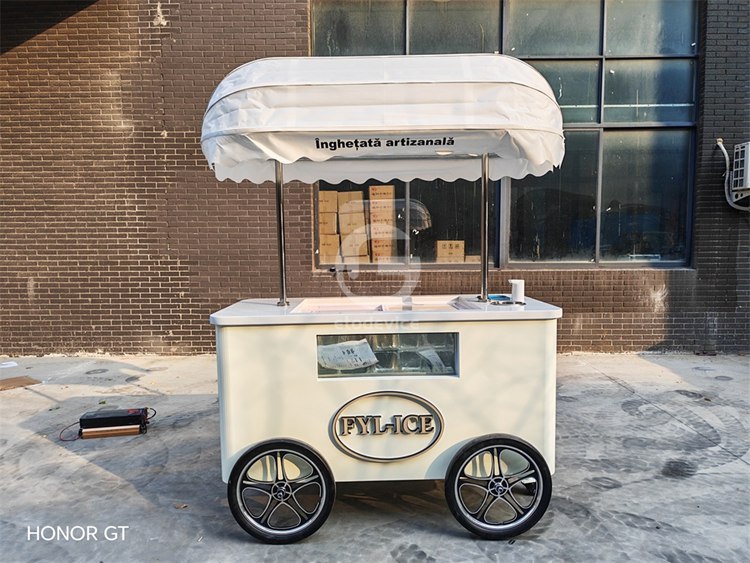 Ice Cream Cart for Sale – Custom Mobile Gelato Cart for Outdoor Business