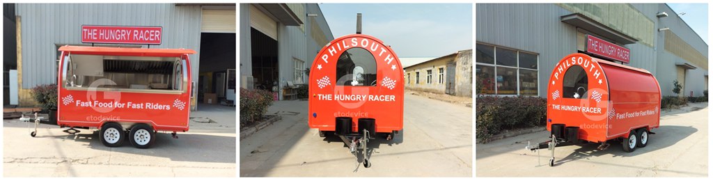 Round Food Trailer for Sale Philippines