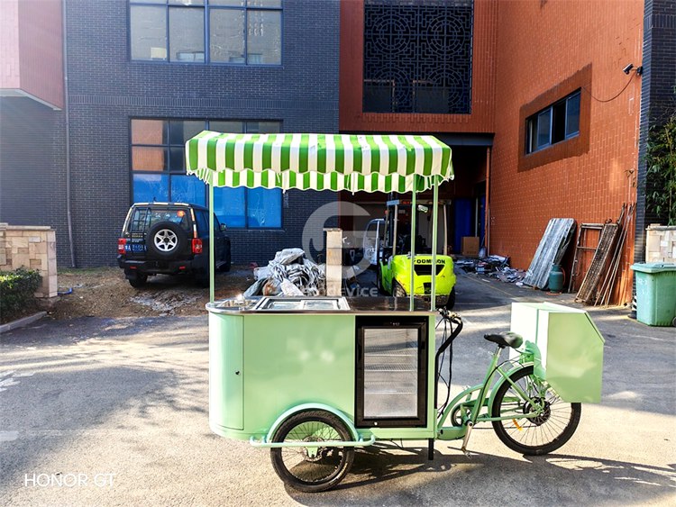 High-End Bike Food Cart for Sale