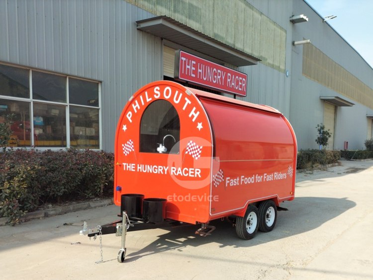 Round Food Trailer for Sale