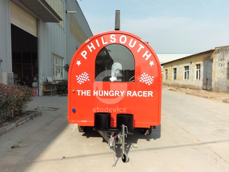Round Food Trailer for Sale