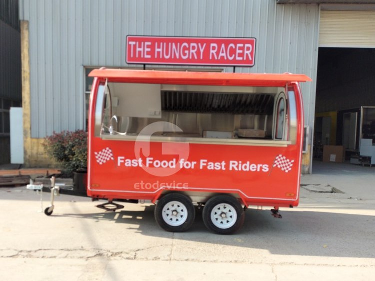 Round Food Trailer for Sale