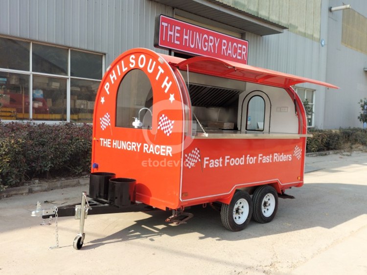 Round Food Trailer for Sale