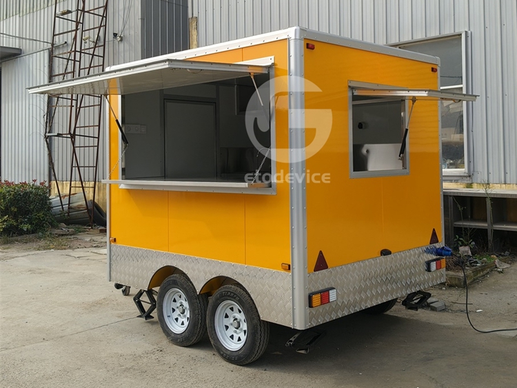 Custom FS250 Food Trailer for Switzerland