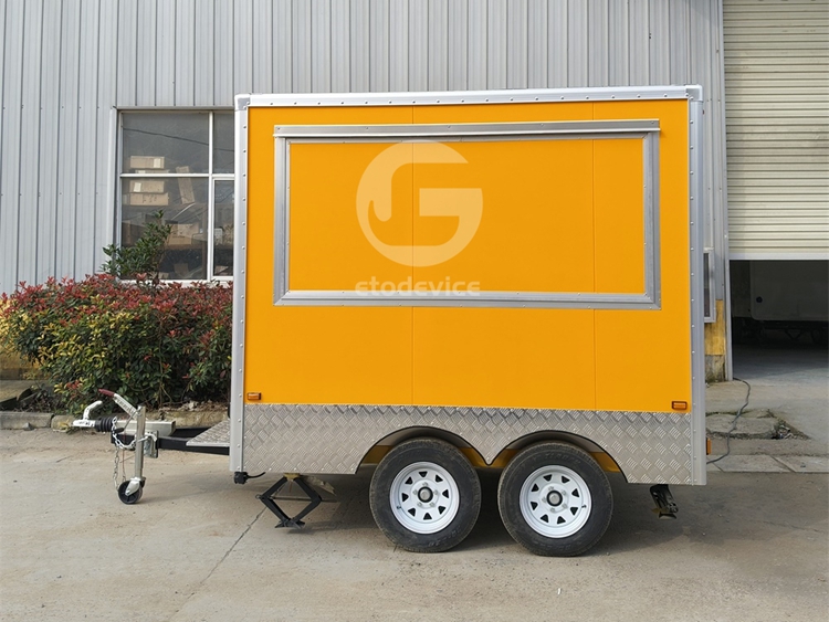 Custom FS250 Food Trailer for Switzerland