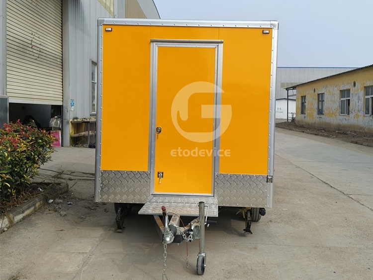 Custom FS250 Food Trailer for Switzerland