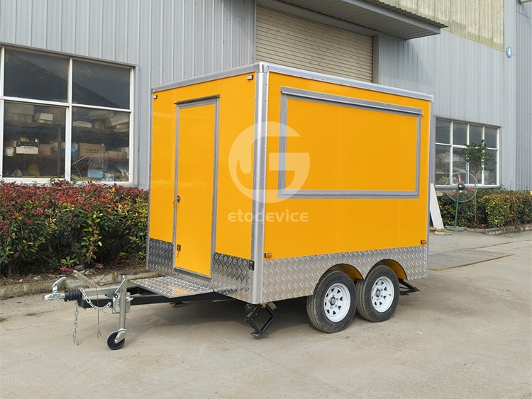 Custom FS250 Food Trailer for Switzerland