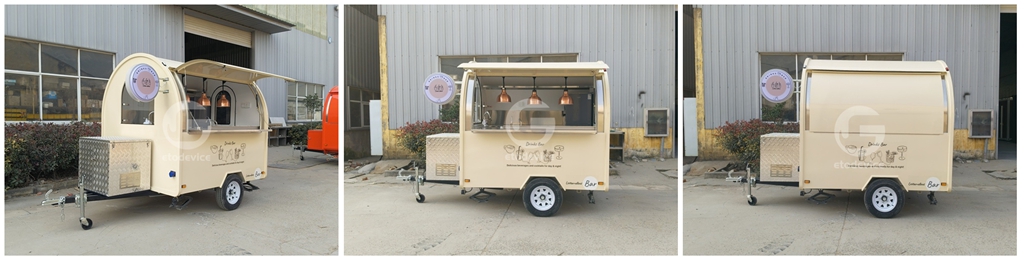 FR220WD Small Food Trailer
