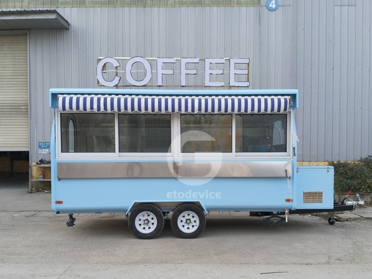 YT-FR400WH Mobile Coffee Trailer