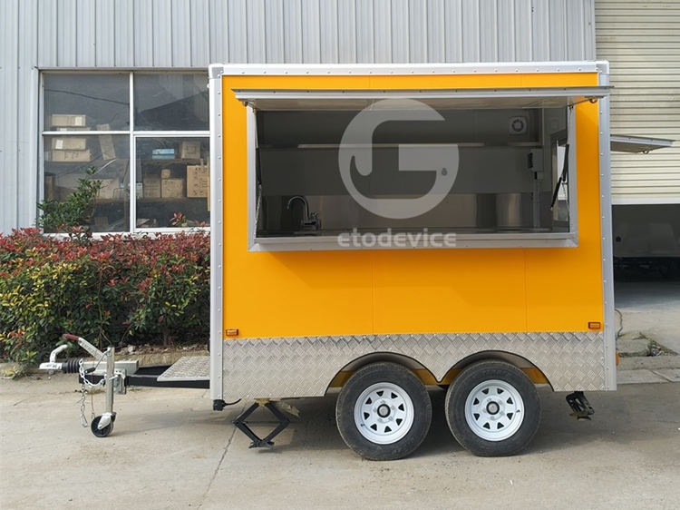 Custom FS250 Food Trailer for Switzerland