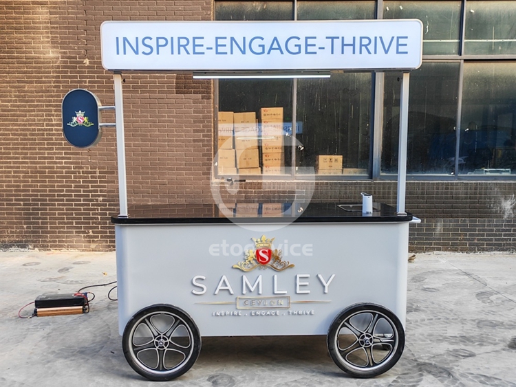 ETODEVICE Hand Push Food Cart