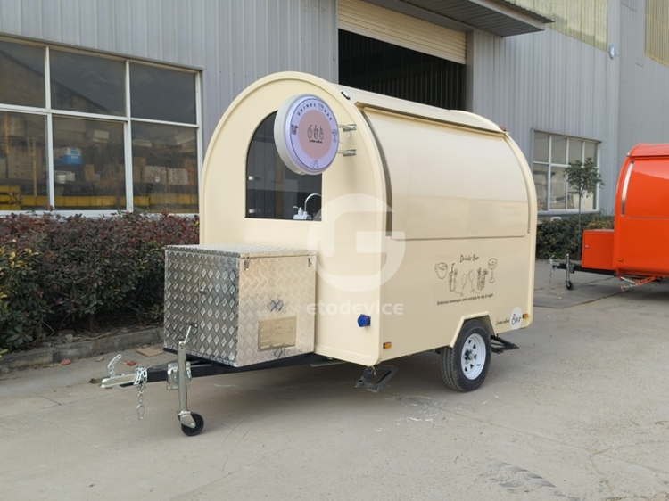 ETODEVICE FR220WD Small Food Trailer – Premium Mobile Cocktail Bar Solution