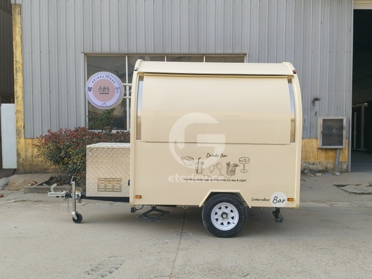 ETODEVICE FR220WD Small Food Trailer – Premium Mobile Cocktail Bar Solution