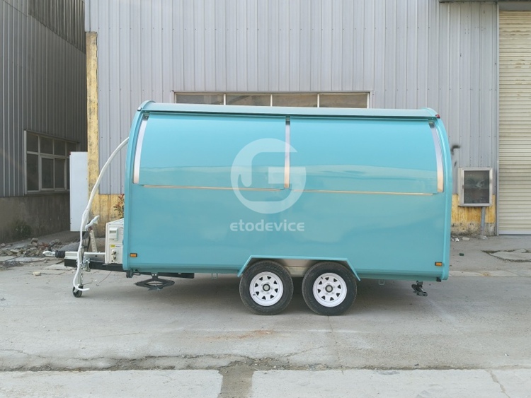  FR350WD Mobile Food Trailer | Commercial Dual-Axle Catering Trailer with Full Kitchen Equipment